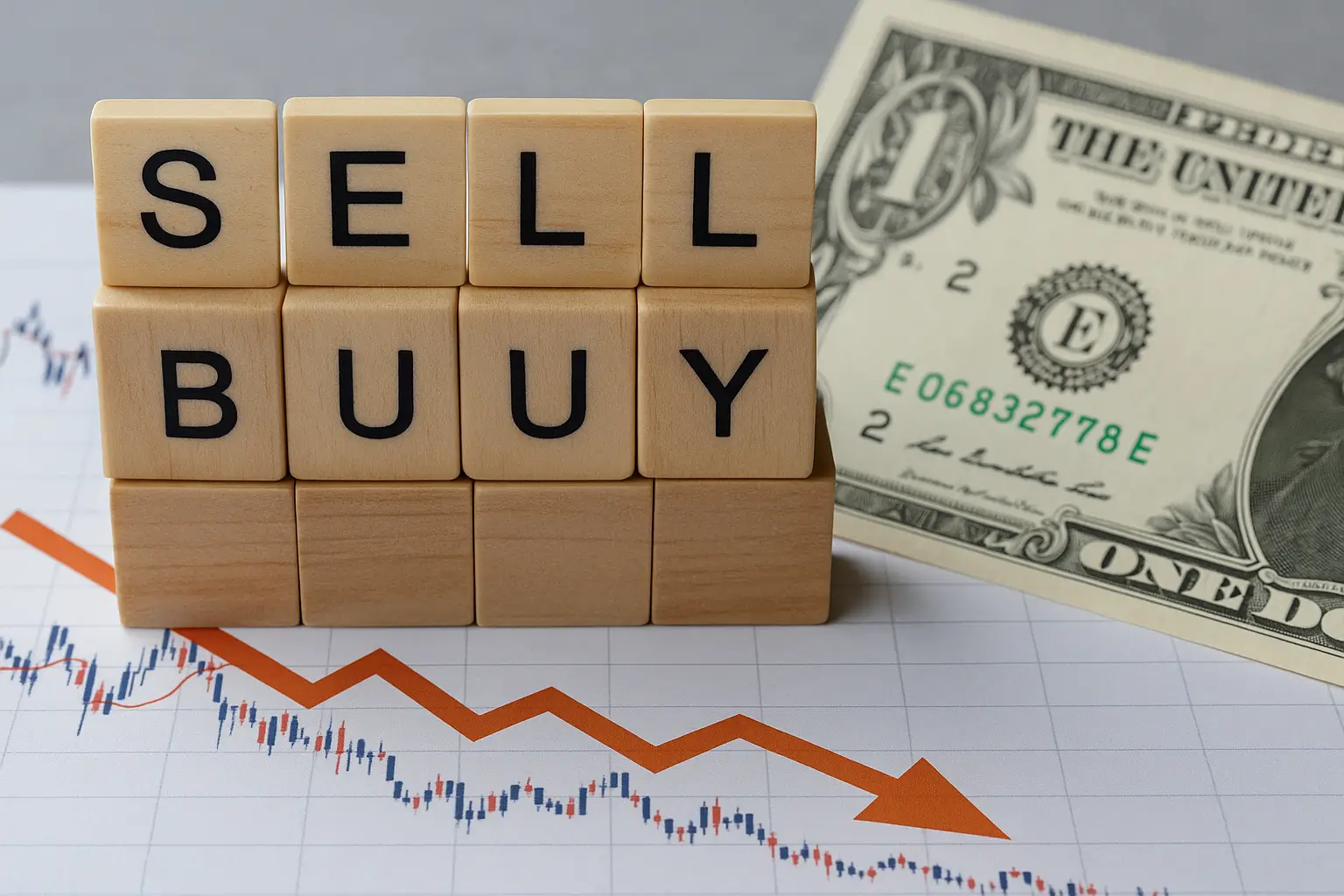 שער הדולר יורד למכור או לקנות